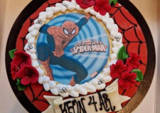 Spiderman Prinsesstårta
